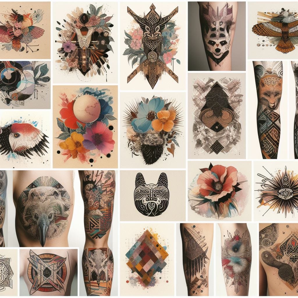 new creative tattoo design